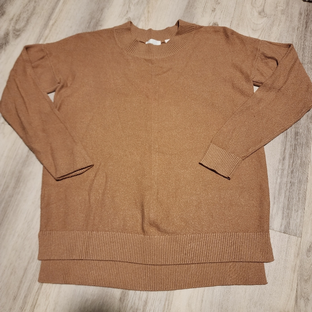 Tan Sweater Top